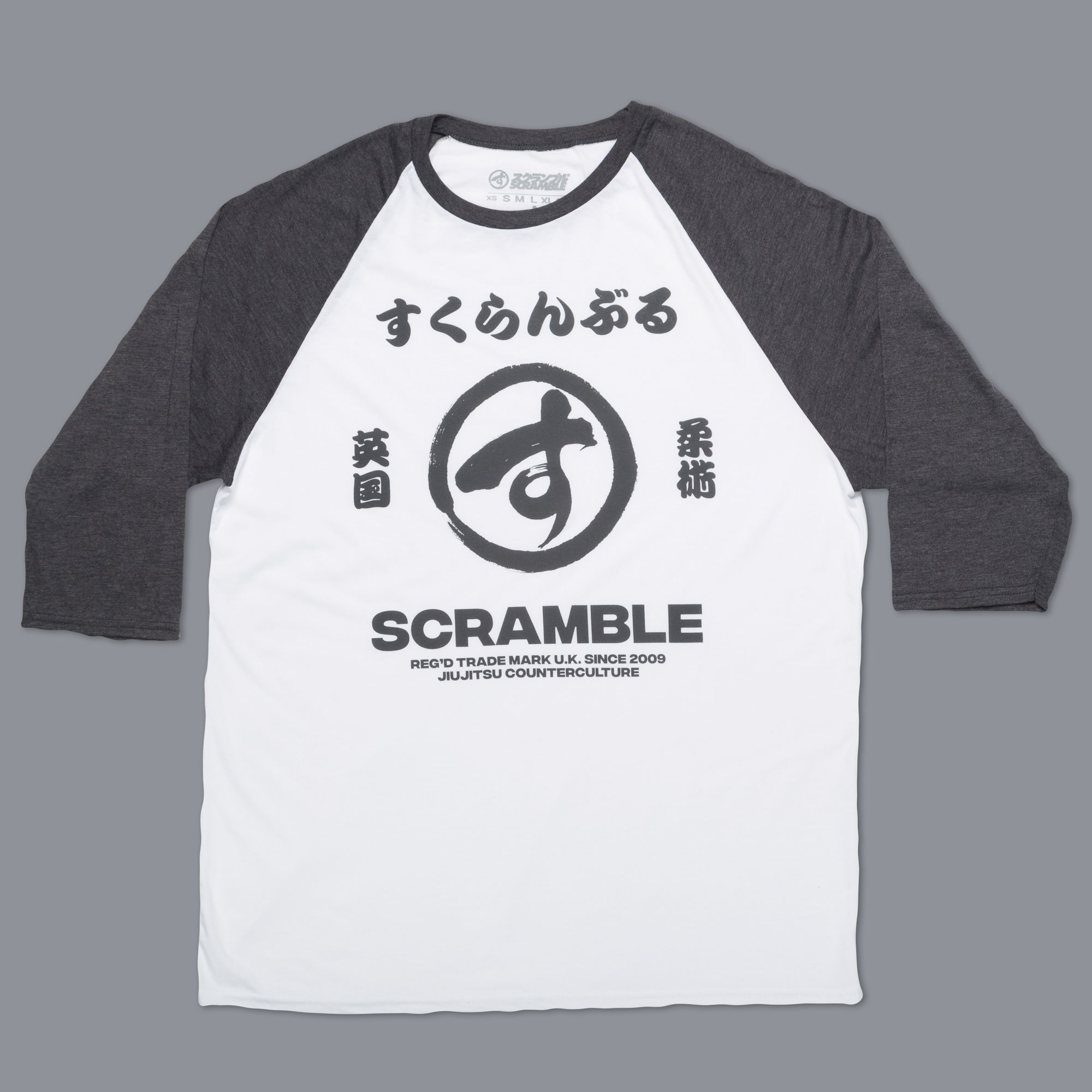 Scramble Brush Logo Raglan Tee Scramble EU