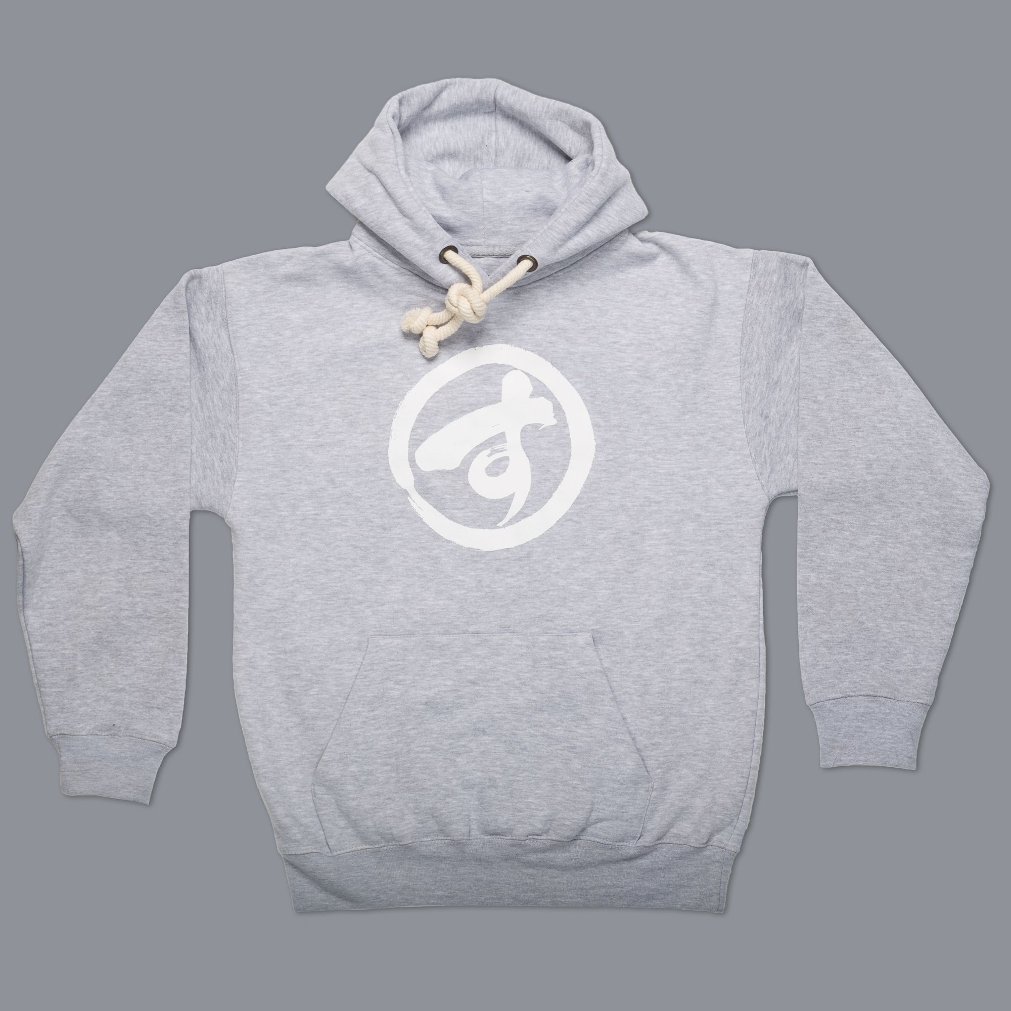 Scramble Brush Logo Pullover Hoody Grey Scramble Europe