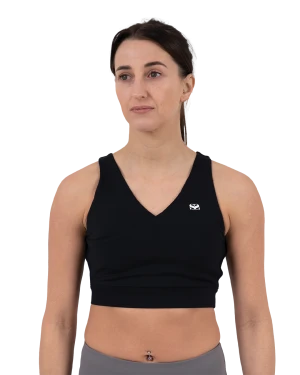 Hearts Sports Bra - Black Hearts Sports Bra - Black