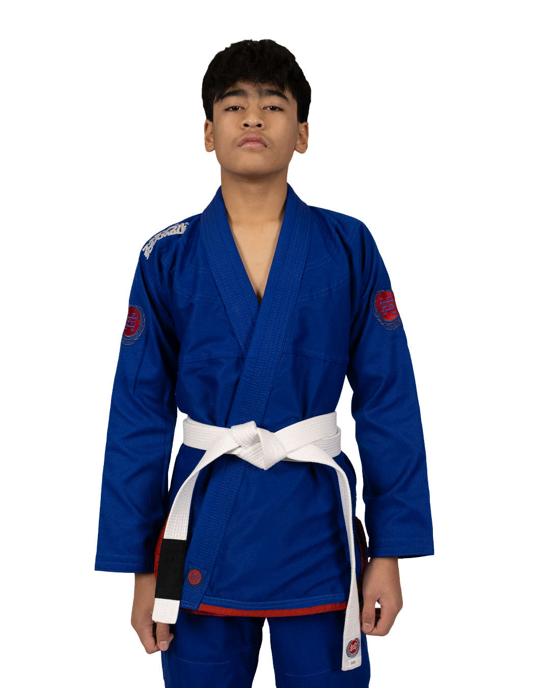 Athlete Gi Kids Wettkampf Blau Scramble EU