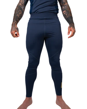 Shinobi Compression Tights - Midnight Blue