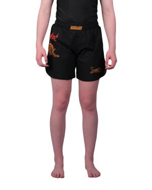 Burning Tiger Shorts - Kids