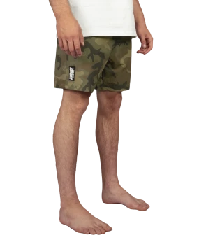 Active Shorts - Woodland Camo