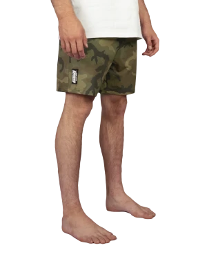 Active Shorts - Woodland Camo