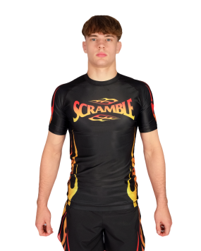 1998 Fire Rashguard - Black