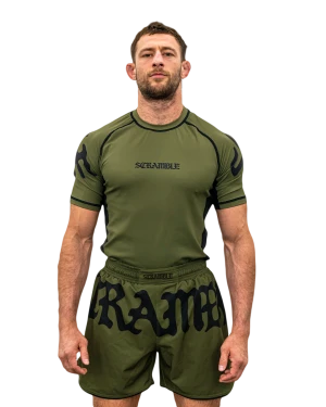 Glyph Rashguard - Olive Green Glyph Rashguard - Olive Green