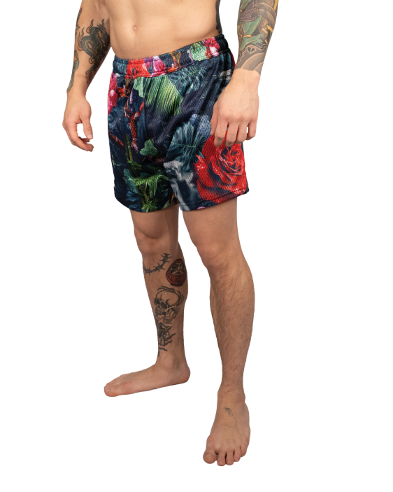 Mesh Hybrid Grappling Shorts - Ohana Camo