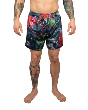 Mesh Hybrid Grappling Shorts - Ohana Camo Mesh Hybrid Grappling Shorts - Ohana Camo
