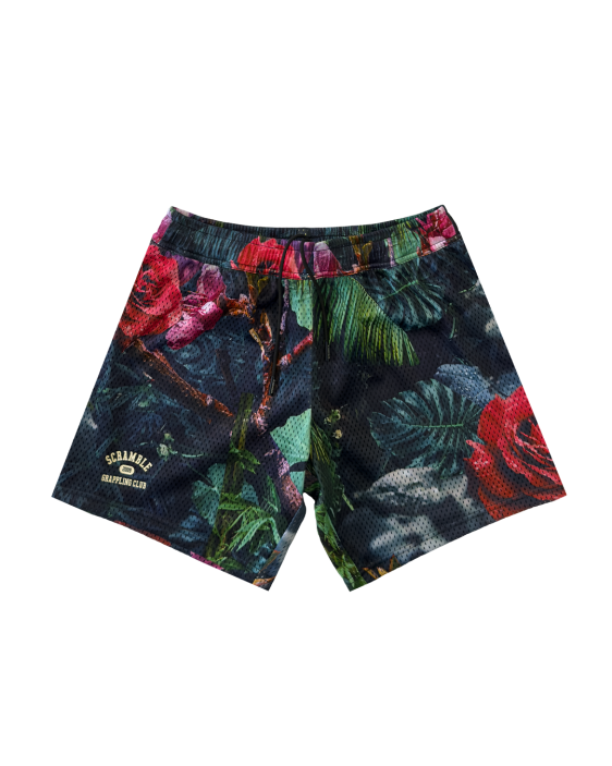 Mesh Hybrid Grappling Shorts - Ohana Camo
