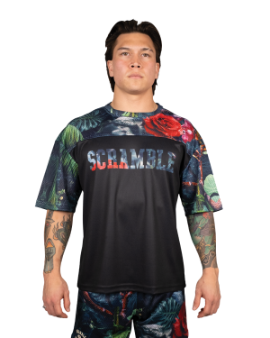 Mesh Hybrid Grappling Top - Ohana Camo