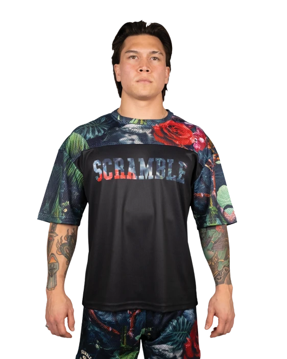 Mesh Hybrid Grappling Top - Ohana Camo Mesh Hybrid Grappling Top - Ohana Camo