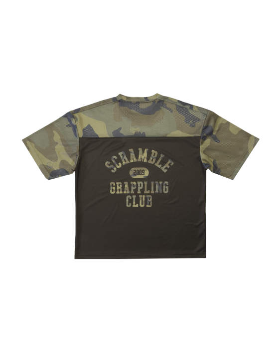 Mesh Hybrid Grappling Top - Woodland Camo Mesh Hybrid Grappling Top - Woodland Camo