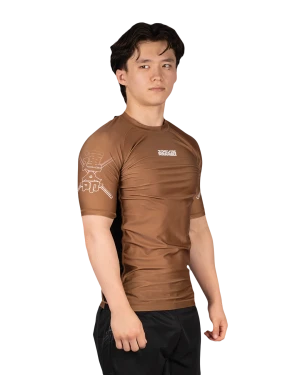 Fate Tanto Ranked Rashguard - Brown