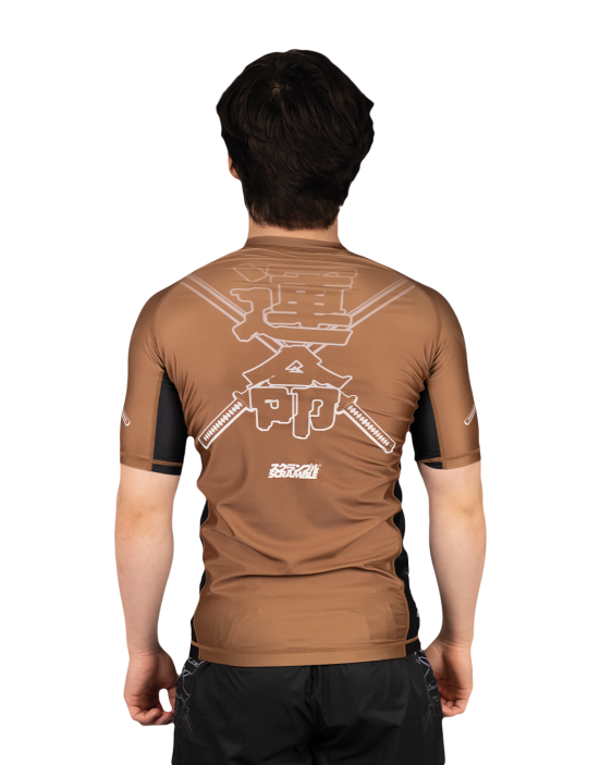 Fate Tanto Ranked Rashguard - Brown Fate Tanto Ranked Rashguard - Brown