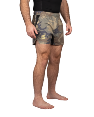 Hakata Training Shorts - Woodland Camo