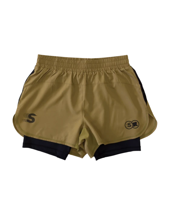 Mirai Shorts - Gold Mirai Shorts - Gold