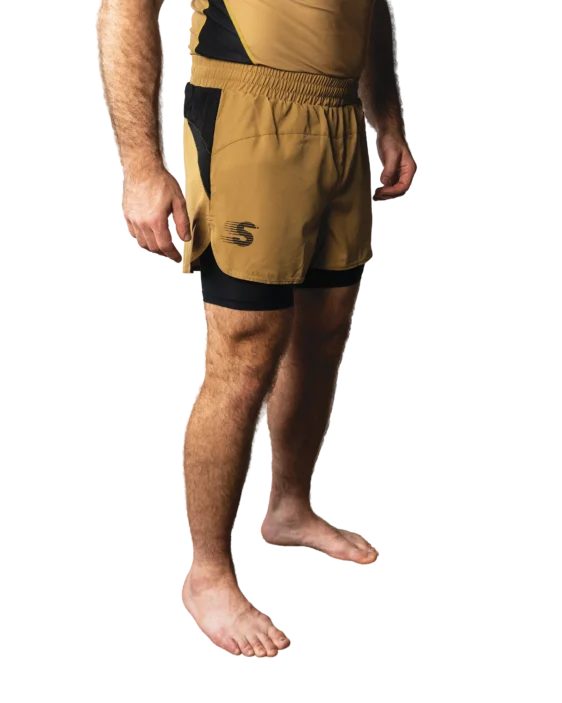 Mirai Shorts - Gold Mirai Shorts - Gold