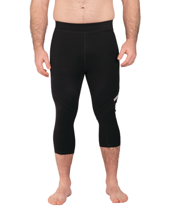 Shinobi 3/4 Length Grappling Tights - Black Shinobi 3/4 Length Grappling Tights - Black