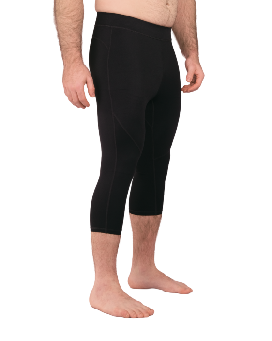 Shinobi 3/4 Length Grappling Tights - Black Shinobi 3/4 Length Grappling Tights - Black