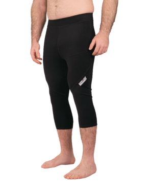 Shinobi 3/4 Length Grappling Tights - Black