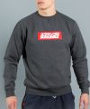 Scramble Box Logo Crew Neck - Black