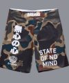 Scramble "No Mind" Camo Shorts