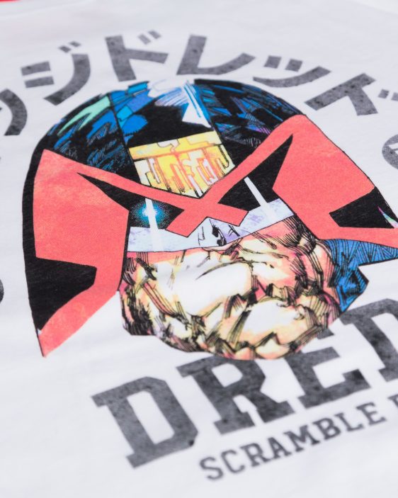 Scramble x Judge Dredd - Dredd Head T-Shirt