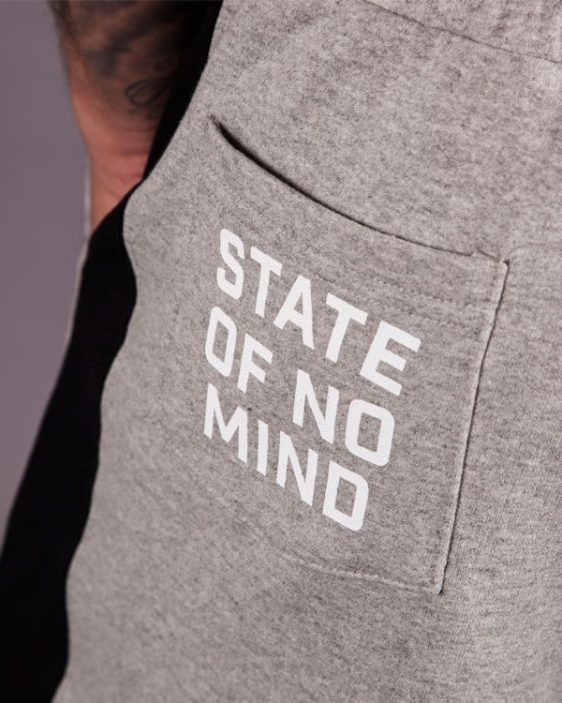 Scramble 'State of No Mind' Casual Shorts - Grey