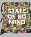 Scramble "No Mind" Camo Drawstring Bag