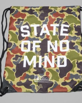 Scramble "No Mind" Camo Drawstring Bag