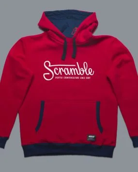 Scramble Letterlogo Hoody - Red