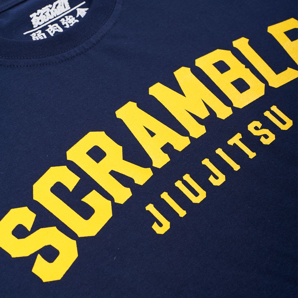 scramble-row-scramble-nothing-gained-easily-tee-navy