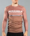 Scramble Ranked Rashguard v4 - Brown Scramble Ranked Rashguard v4 - Brown