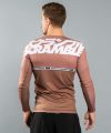 Scramble Ranked Rashguard v4 - Brown Scramble Ranked Rashguard v4 - Brown