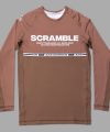 Scramble Ranked Rashguard v4 - Brown Scramble Ranked Rashguard v4 - Brown