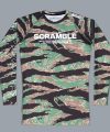 Scramble Base Rashguard - Tiger Camo Scramble Base Rashguard - Tiger Camo