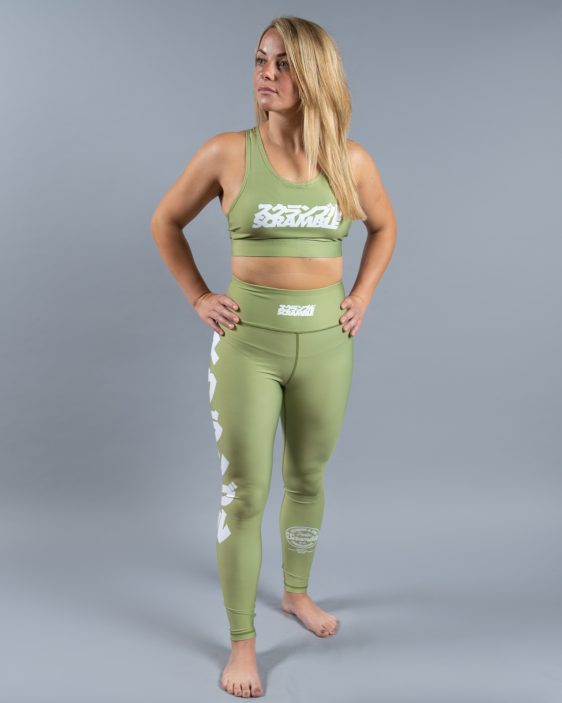 Scramble Verano Sports Bra - Green