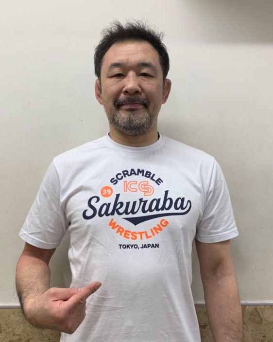 KS x Scramble Wrestling Tee - White KS x Scramble Wrestling Tee - White