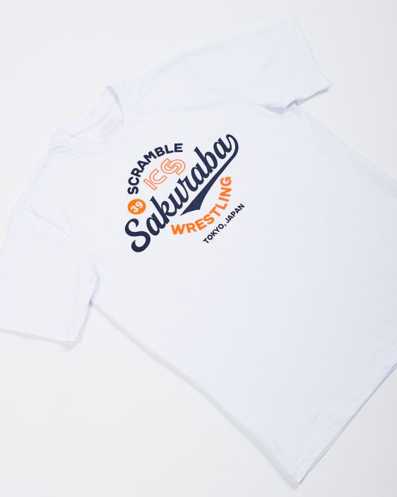 KS x Scramble Wrestling Tee - White KS x Scramble Wrestling Tee - White