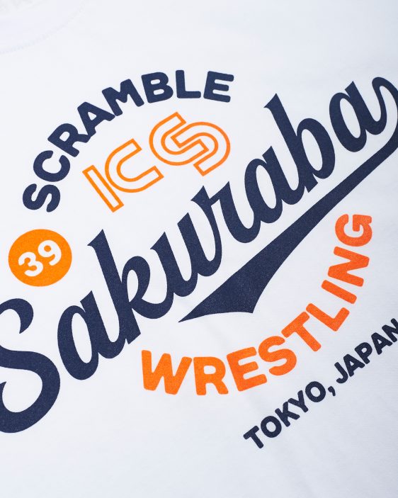 KS x Scramble Wrestling Tee - White KS x Scramble Wrestling Tee - White