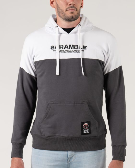 Scramble Takamiya Hoody - White/Grey