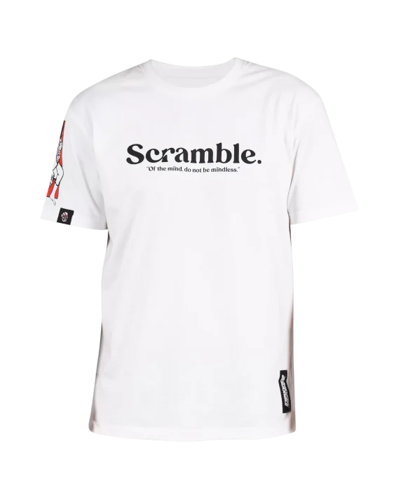 Scramble Meiyo Tee - White