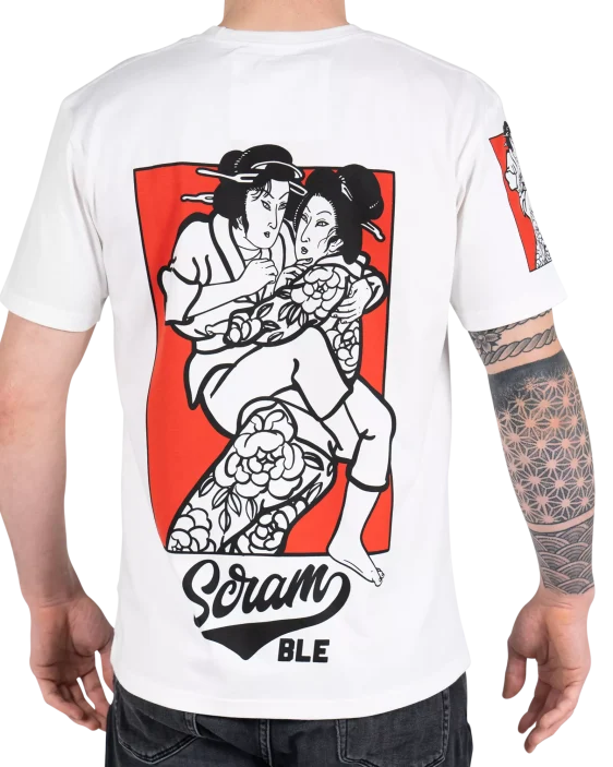 Scramble Meiyo Tee - White