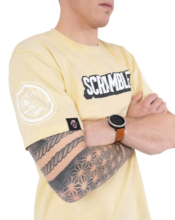 Scramble Sportif Tee - Yellow