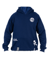 Yin Yang Hoody - Navy Blue