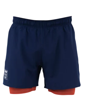 Scramble Combination Shorts - Navy/Red