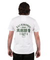 Kimono Label Tee - White