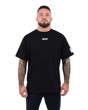 Logo Oversized Tee - Black