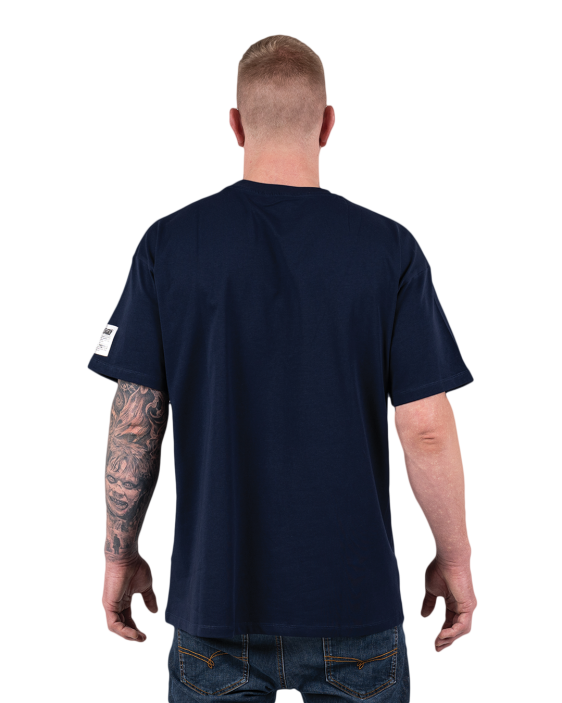 Logo Oversized Tee - Navy