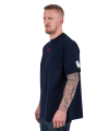 Logo Oversized Tee - Navy